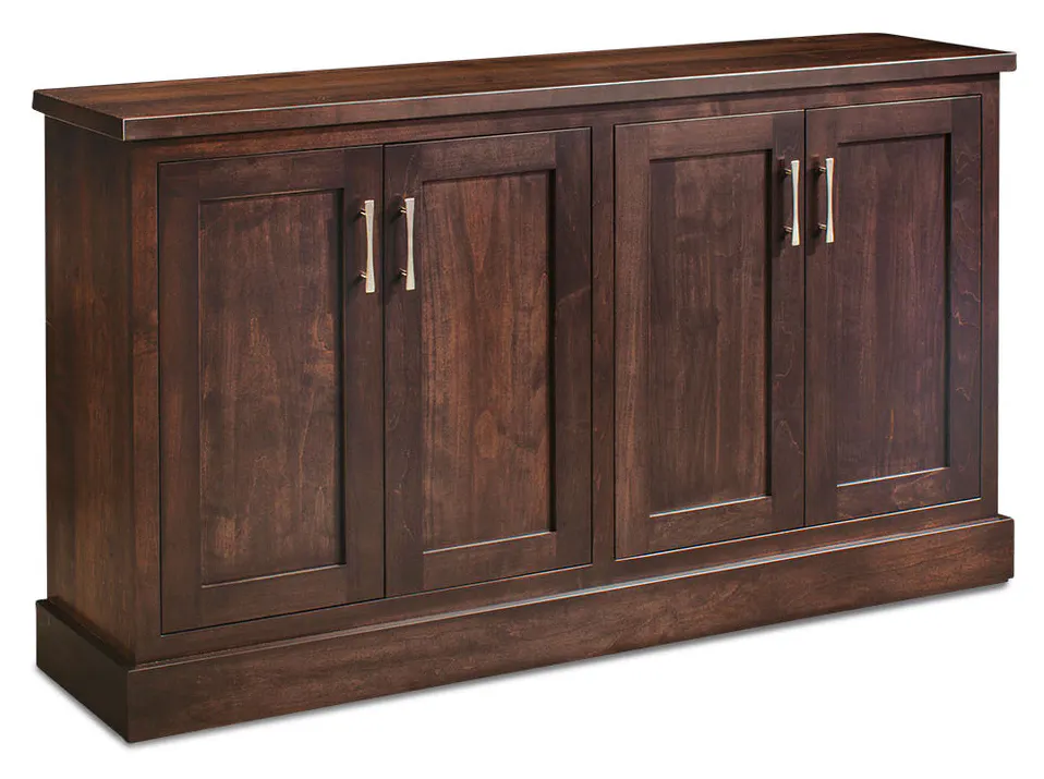 Simply Amish ESCRA-H23C Crawford Credenza, 60"w - Features one adjustable shelf on each side Simply Amish ESCRA-H23C Crawford Credenza, 60"w - Features one adjustable shelf on each side