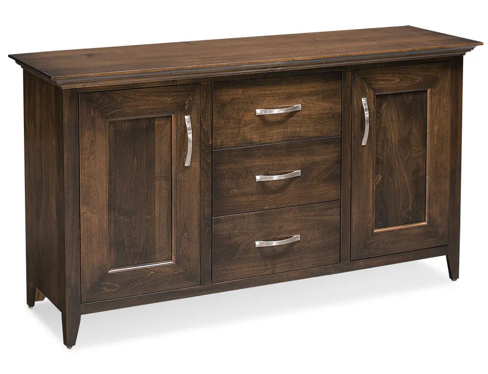 Simply Amish ESRIE-G11C Riverview Buffet, 64" Simply Amish ESRIE-G11C Riverview Buffet, 64"