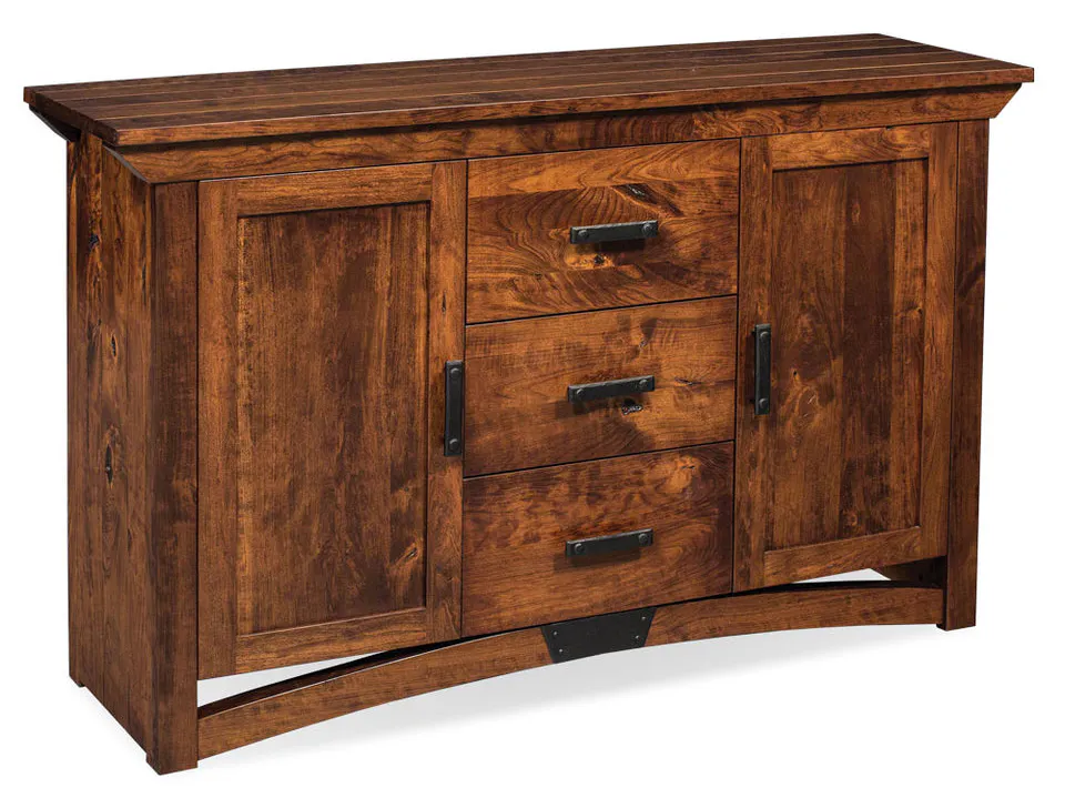 Simply Amish ESTRB-G27C B&O Railroad Trestle Bridge Buffet Simply Amish ESTRB-G27C B&O Railroad Trestle Bridge Buffet