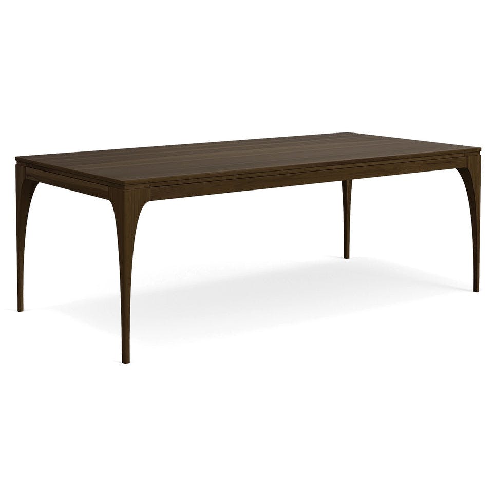 Simply Amish ETCLE-J21D16-S Cole Leg Table, 42″w x 72″l w/ a Solid Top