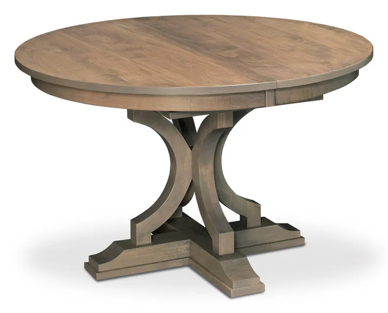 Simply Amish ETHAP-F06D22-1 Hamptons Single Pedestal Table - 1" Thick Top Simply Amish ETHAP-F06D22-1 Hamptons Single Pedestal Table - 1" Thick Top