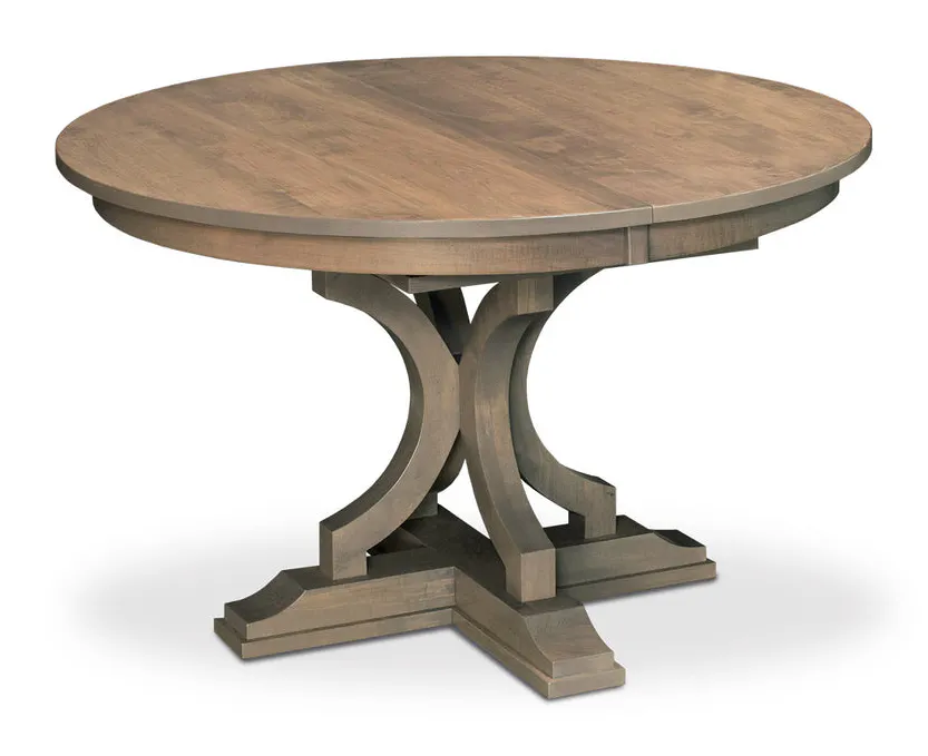 Simply Amish ETHAP-F06D22-1 Hamptons Single Pedestal Table - 1" Thick Top Simply Amish ETHAP-F06D22-1 Hamptons Single Pedestal Table - 1" Thick Top