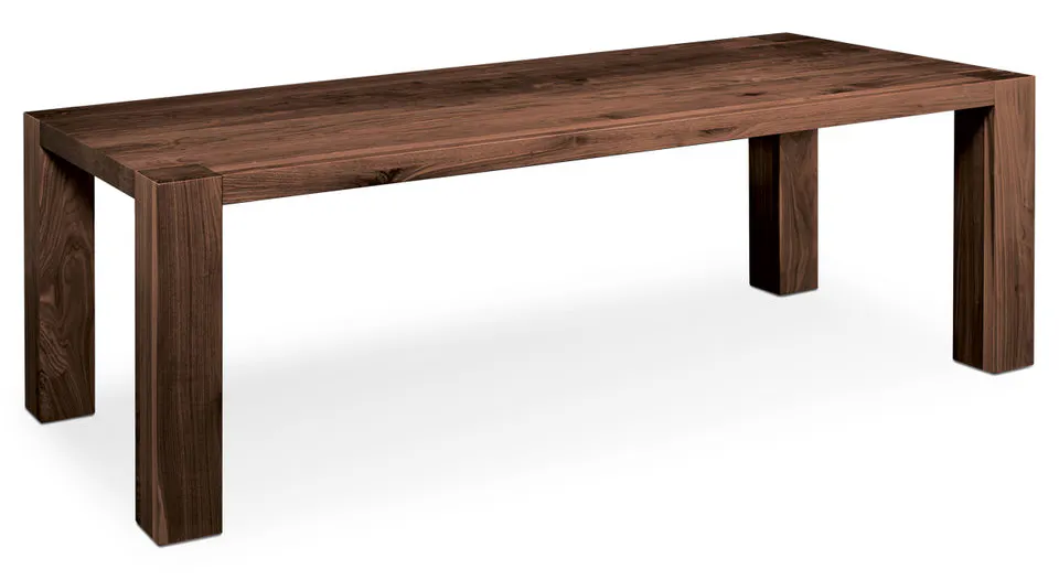 Simply Amish Highland Leg Table - Available with solid top. 2½" Edge Profile Simply Amish Highland Leg Table - Available with solid top. 2½" Edge Profile