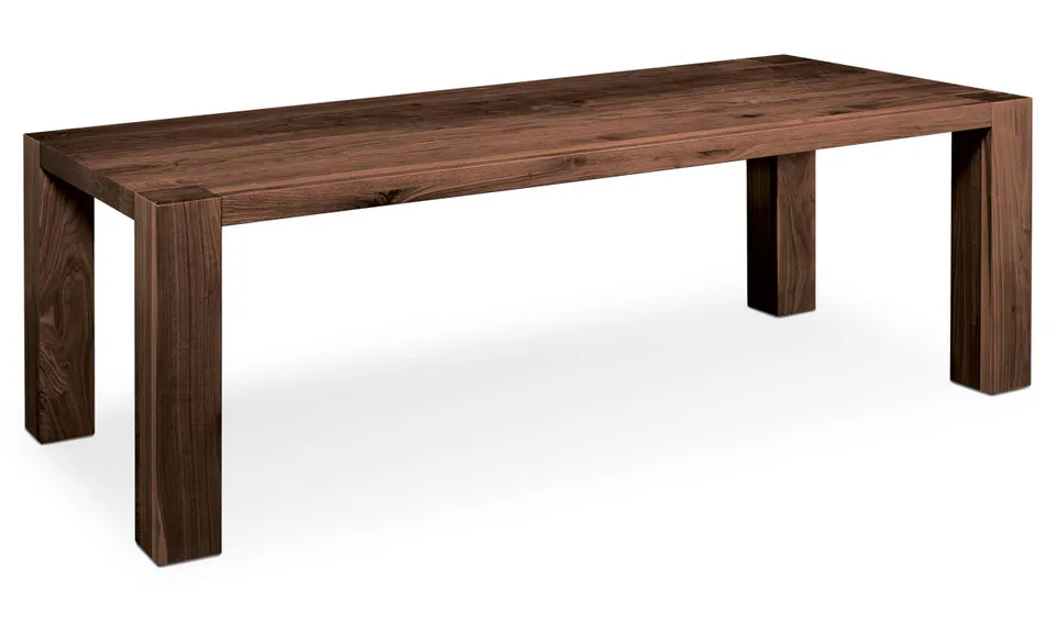Simply Amish Highland Leg Table - Available with solid top. 2½" Edge Profile Simply Amish Highland Leg Table - Available with solid top. 2½" Edge Profile