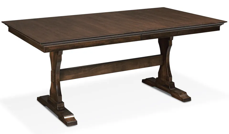 Simply Amish ETRIE-I01K03-2 Riverview Trestle II Table Simply Amish ETRIE-I01K03-2 Riverview Trestle II Table