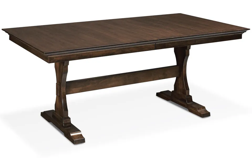 Simply Amish ETRIE-I01K03-2 Riverview Trestle II Table Simply Amish ETRIE-I01K03-2 Riverview Trestle II Table