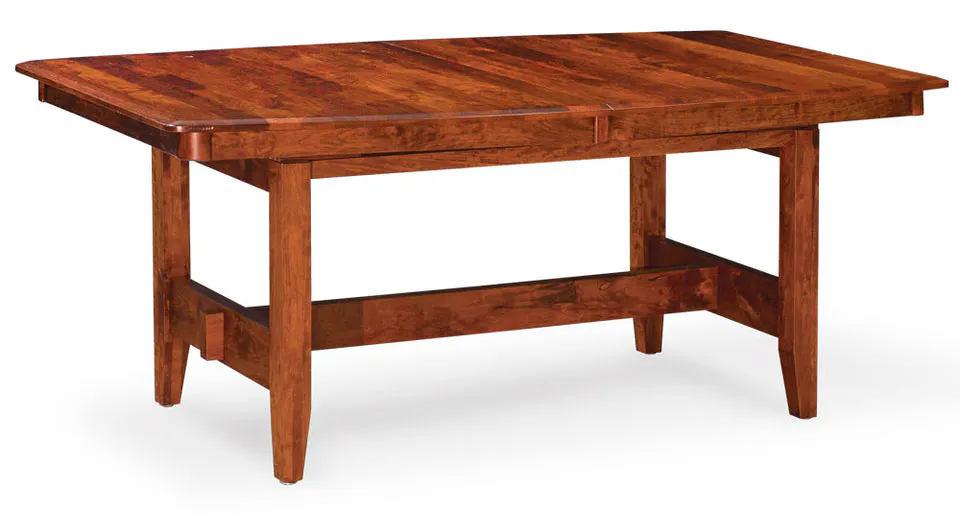 Simply Amish ETSHS-H07F44-S Shenandoah Trestle Table, 42" w/ Solid Top Simply Amish ETSHS-H07F44-S Shenandoah Trestle Table, 42" w/ Solid Top