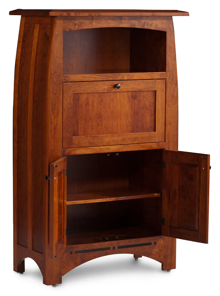 Simply Amish FDASPLC Aspen Laptop Cabinet with Inlay Simply Amish FDASPLC Aspen Laptop Cabinet with Inlay