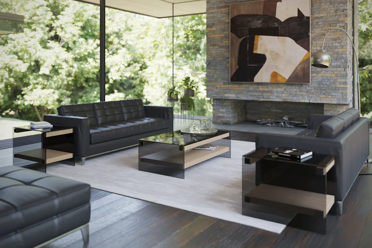 Canadel Living Room ERE02818SM20DC2NF Rectangular End Table Canadel Living Room ERE02818SM20DC2NF Rectangular End Table