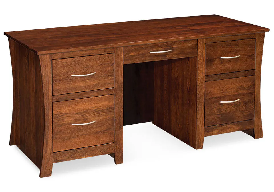 Simply Amish WDGAR-02A1 Garrett Executive Desk, 72" Simply Amish WDGAR-02A1 Garrett Executive Desk, 72"