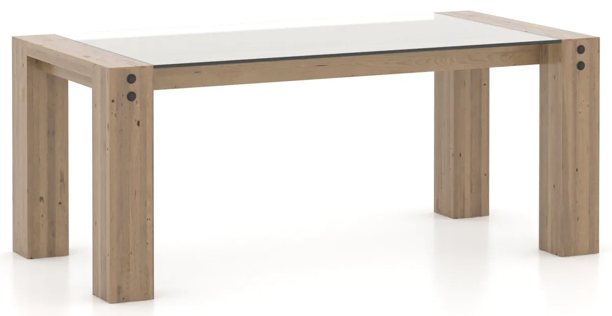 Canadel Casual Dining GRE03672CL25RLNNF Rectangular Glass Table Canadel Casual Dining GRE03672CL25RLNNF Rectangular Glass Table