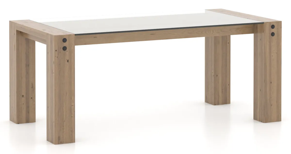 Canadel Casual Dining GRE03672CL25RLNNF Rectangular Glass Table Canadel Casual Dining GRE03672CL25RLNNF Rectangular Glass Table