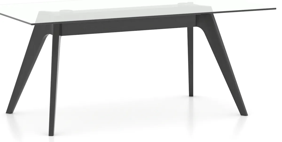Canadel Casual Dining GRE04072CL05MDQNF Rectangular Glass Table Canadel Casual Dining GRE04072CL05MDQNF Rectangular Glass Table