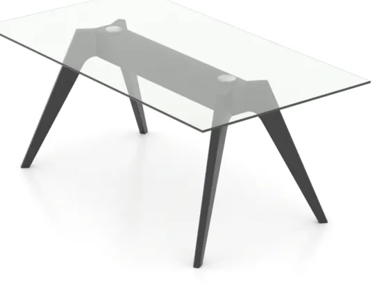 Canadel Casual Dining GRE04072CL05MDQNF Rectangular Glass Table Canadel Casual Dining GRE04072CL05MDQNF Rectangular Glass Table