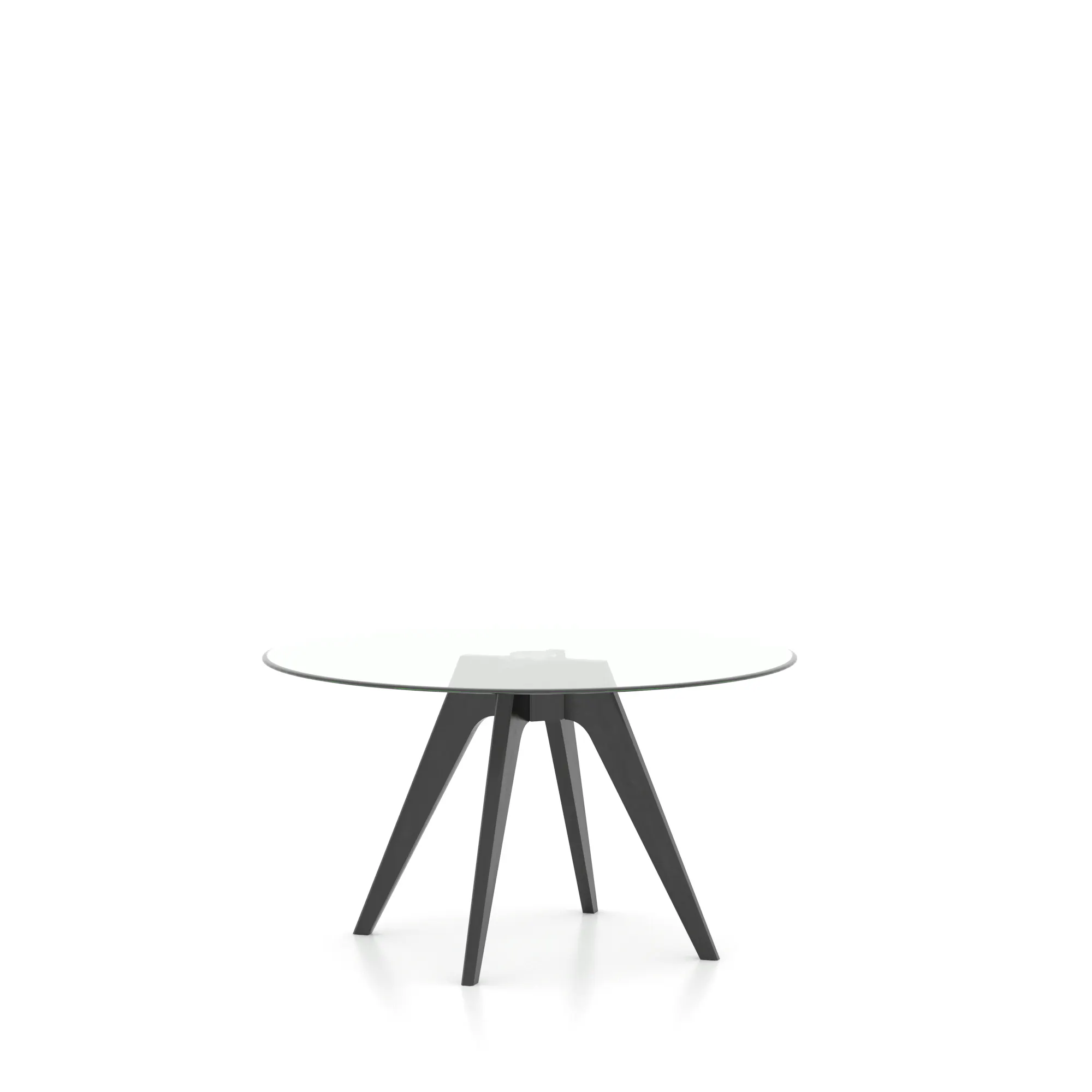 Canadel Casual Dining GRN05454CL05MDQNF Round Glass Table