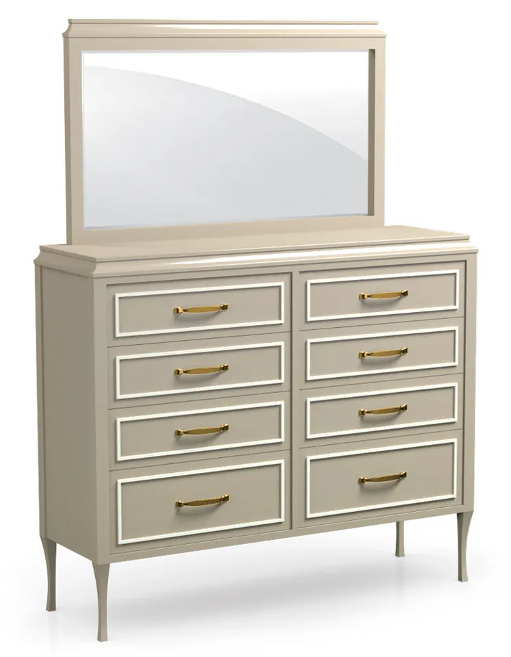 Simply Amish SSHAL-08H0 Haley 8 Drawer Dresser Simply Amish SSHAL-08H0 Haley 8 Drawer Dresser