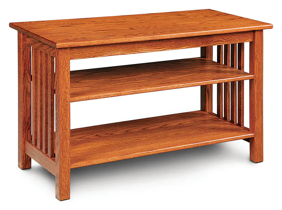 Simply Amish IW1850WTV Mission Widescreen Open TV Stand, 50" Simply Amish IW1850WTV Mission Widescreen Open TV Stand, 50"