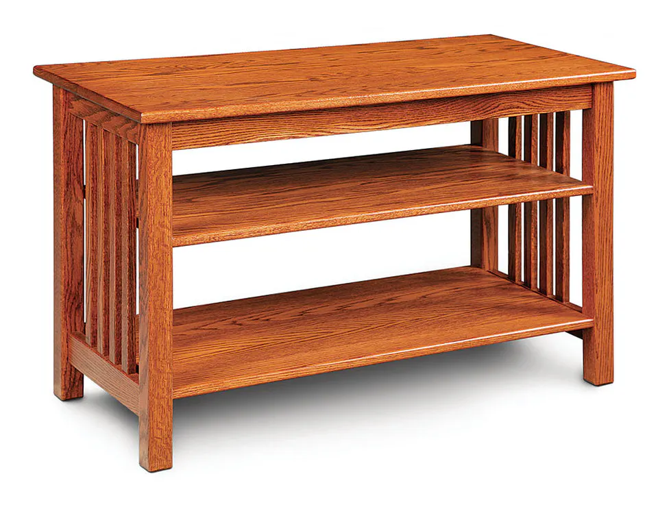 Simply Amish IW1850WTV Mission Widescreen Open TV Stand, 50" Simply Amish IW1850WTV Mission Widescreen Open TV Stand, 50"