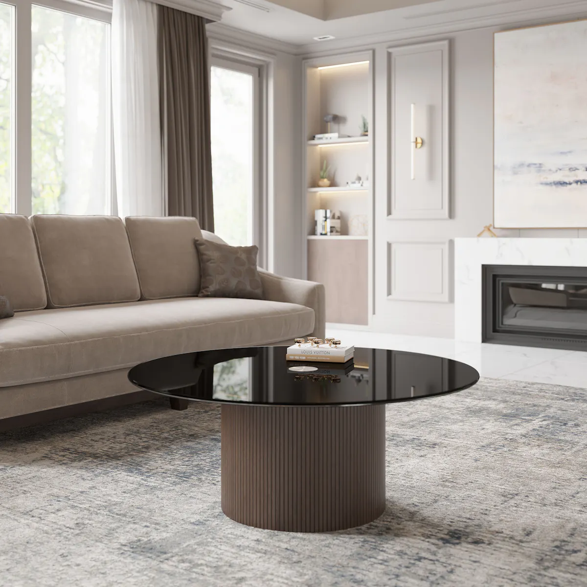 Canadel Living Room CRN04242CL20MC3NF Round Coffee Table Canadel Living Room CRN04242CL20MC3NF Round Coffee Table
