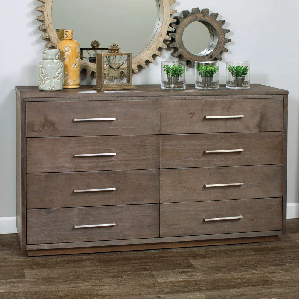 Simply Amish SSIRN-08H3 Ironwood 8-Drawer Dresser, 72.5" Simply Amish SSIRN-08H3 Ironwood 8-Drawer Dresser, 72.5"