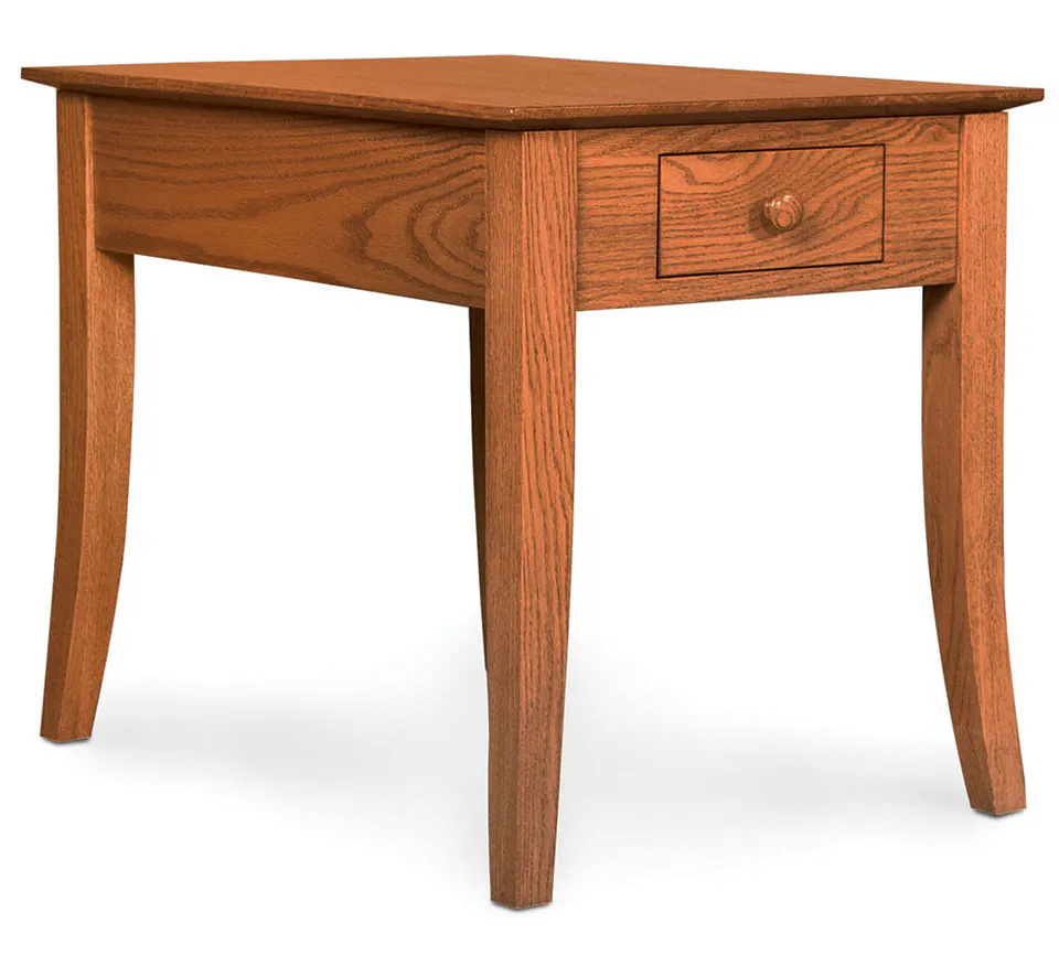 Simply Amish JFCS1626ET Loft Leg 1-Drawer End Table, 16" Simply Amish JFCS1626ET Loft Leg 1-Drawer End Table, 16"