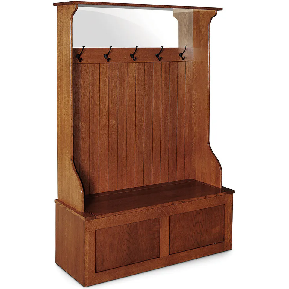 Simply Amish KAHB48F Mission Hall Bench, 48.5″