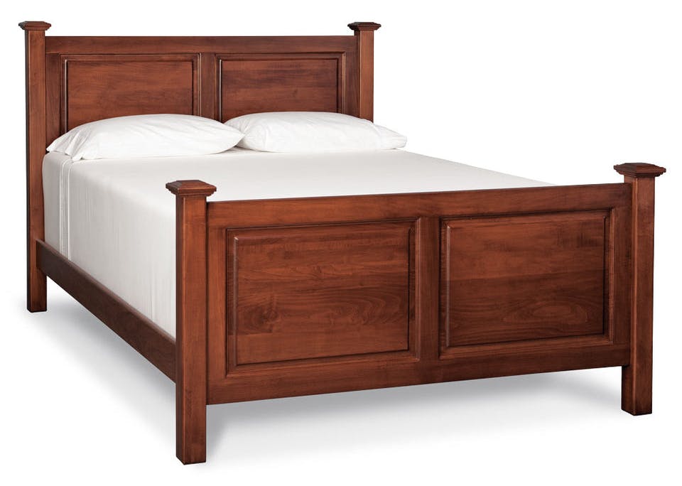 Simply Amish SBHME-05B1 Homestead Raised Panel CA King Bed Simply Amish SBHME-05B1 Homestead Raised Panel CA King Bed