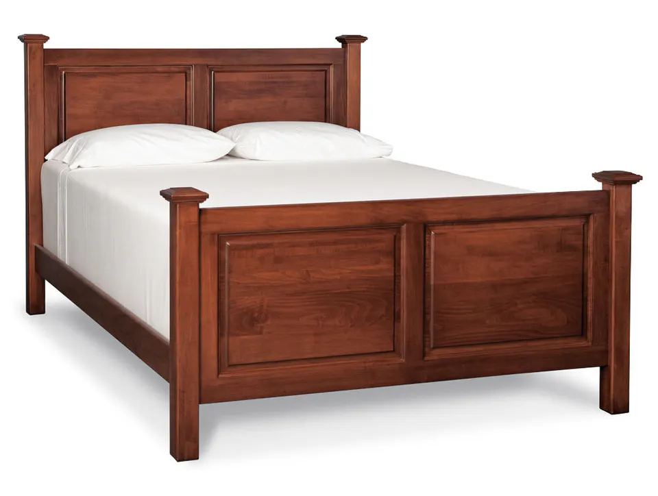 Simply Amish SBHME-05B1 Homestead Raised Panel CA King Bed Simply Amish SBHME-05B1 Homestead Raised Panel CA King Bed