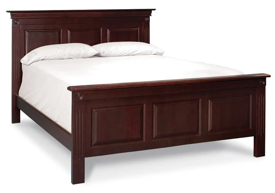Simply Amish SBIM3-05B1 Classic Imperial CA King Panel Bed Simply Amish SBIM3-05B1 Classic Imperial CA King Panel Bed