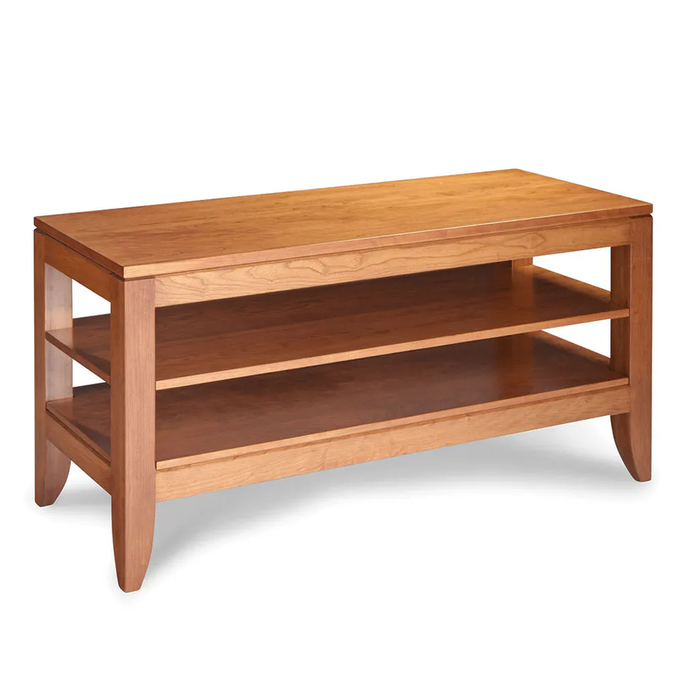 Simply Amish KAJTVS50 Justine Open TV Stand, 50″
