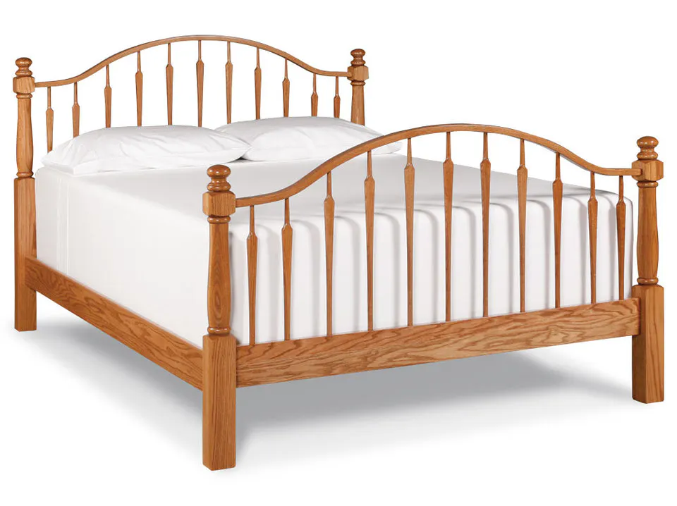Simply Amish SBARW-10B1 Classic Arrow CA King Bed Simply Amish SBARW-10B1 Classic Arrow CA King Bed