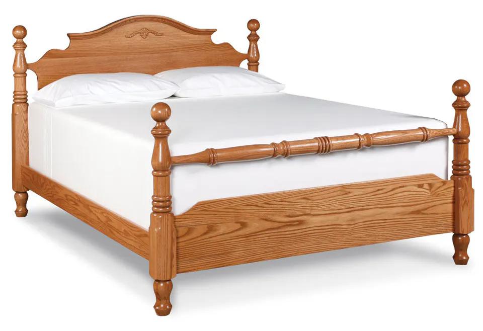 Simply Amish SBATB-05B2 Classic Arch King Top Bed Simply Amish SBATB-05B2 Classic Arch King Top Bed