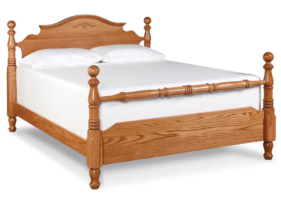 Simply Amish SBATB-05B2 Classic Arch King Top Bed Simply Amish SBATB-05B2 Classic Arch King Top Bed