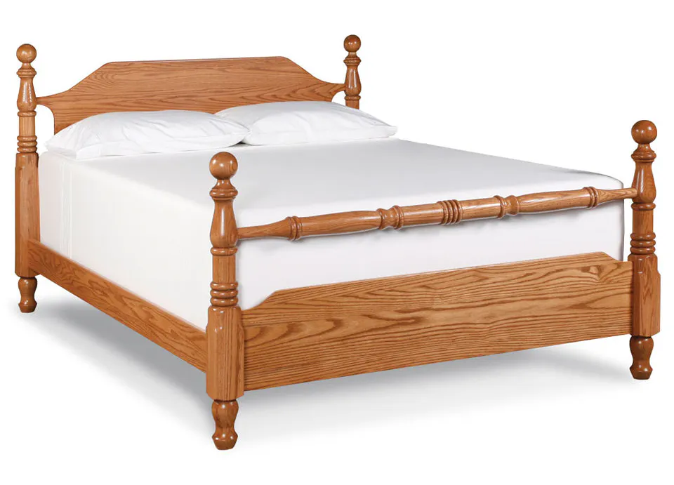 Simply Amish SBCAN-02B5 Classic Cannonball Twin Bed Simply Amish SBCAN-02B5 Classic Cannonball Twin Bed