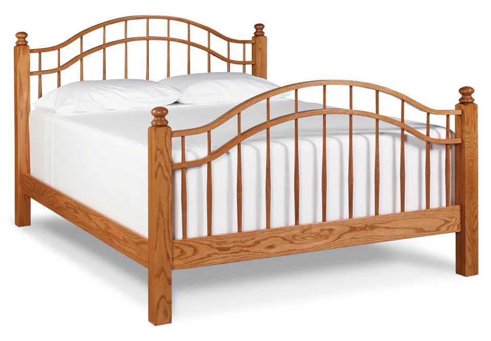 Simply Amish SBDBB-10B1 Classic Double Bow CA King Bed Simply Amish SBDBB-10B1 Classic Double Bow CA King Bed