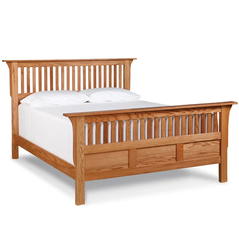 Simply Amish SBMIS-05B5 Mission Twin Paneled Slat Bed
