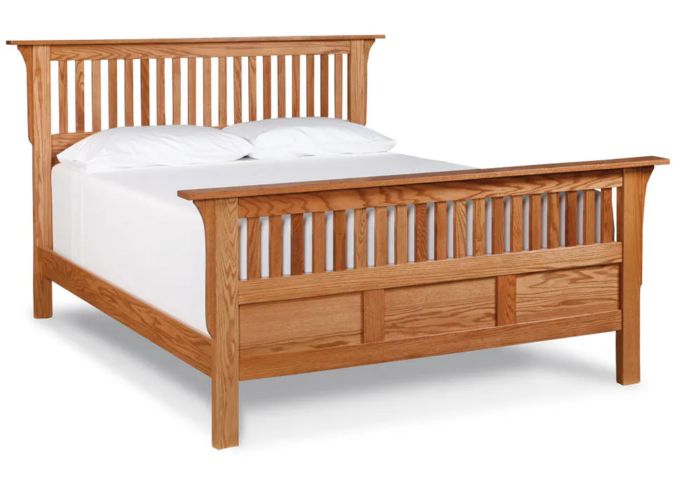 Simply Amish SBMIS-05B5 Mission Twin Paneled Slat Bed Simply Amish SBMIS-05B5 Mission Twin Paneled Slat Bed
