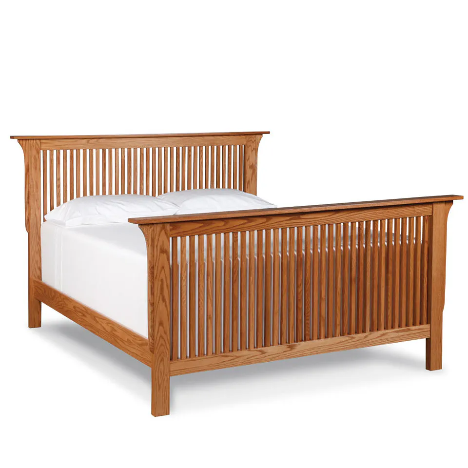 Simply Amish SBPMS-10B5 Prairie Twin Mission Slat Bed