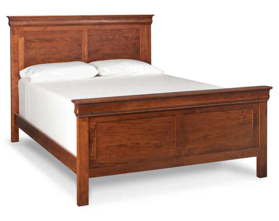 Simply Amish SBLPP-05B1 Louis Philippe CA King Panel Bed Simply Amish SBLPP-05B1 Louis Philippe CA King Panel Bed