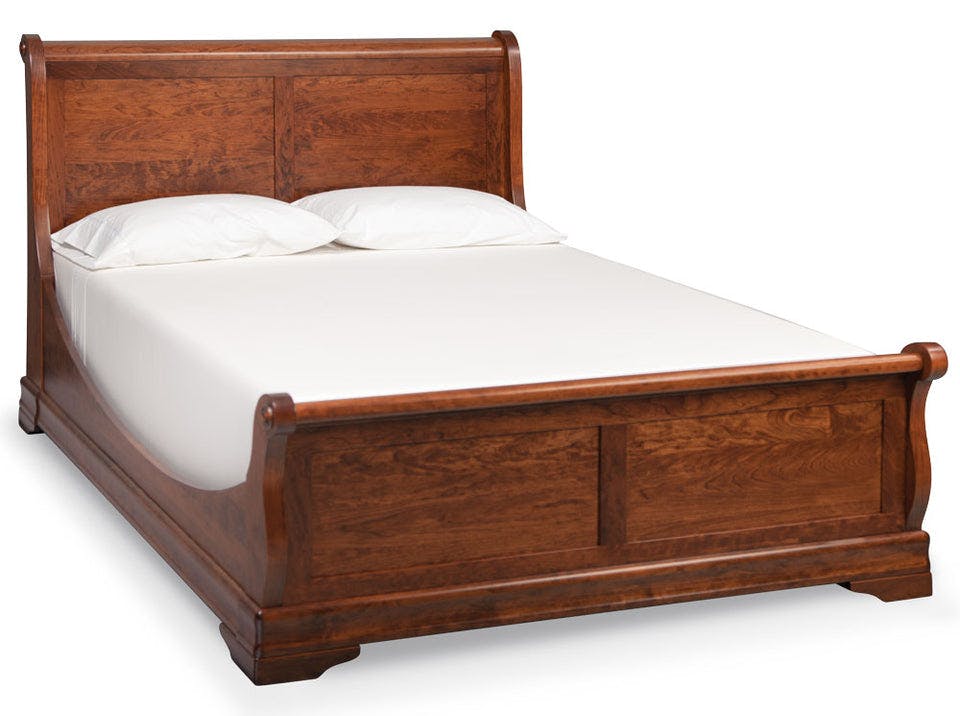 Simply Amish SBLPP-09B4 Louis Philippe Twin Sleigh Bed Simply Amish SBLPP-09B4 Louis Philippe Twin Sleigh Bed