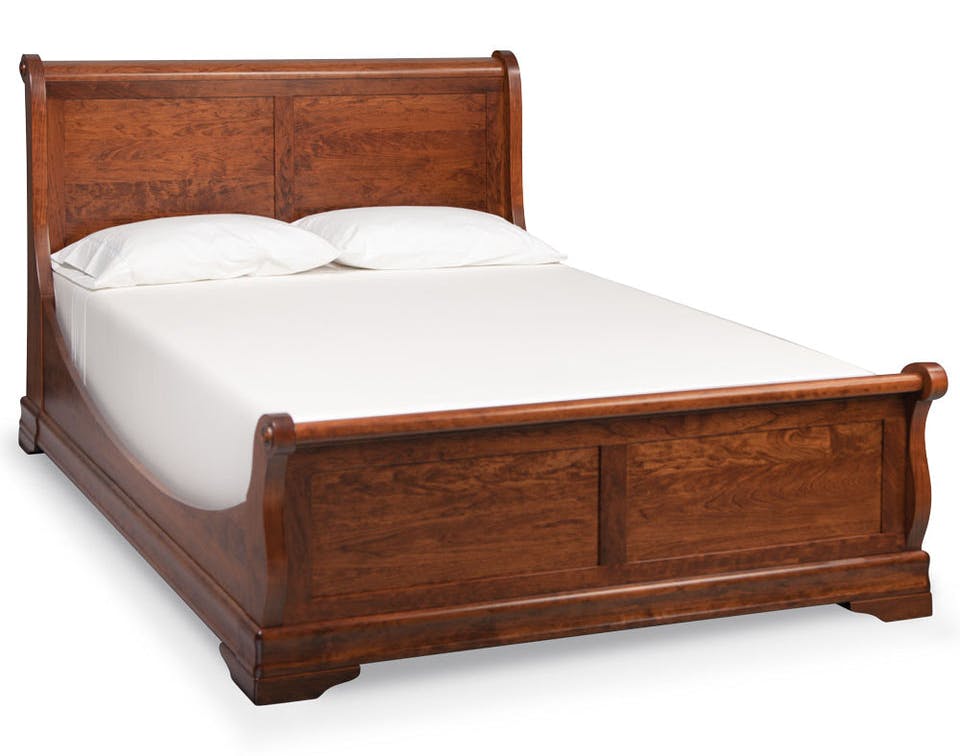 Simply Amish SBLPP-09B4 Louis Philippe Twin Sleigh Bed Simply Amish SBLPP-09B4 Louis Philippe Twin Sleigh Bed