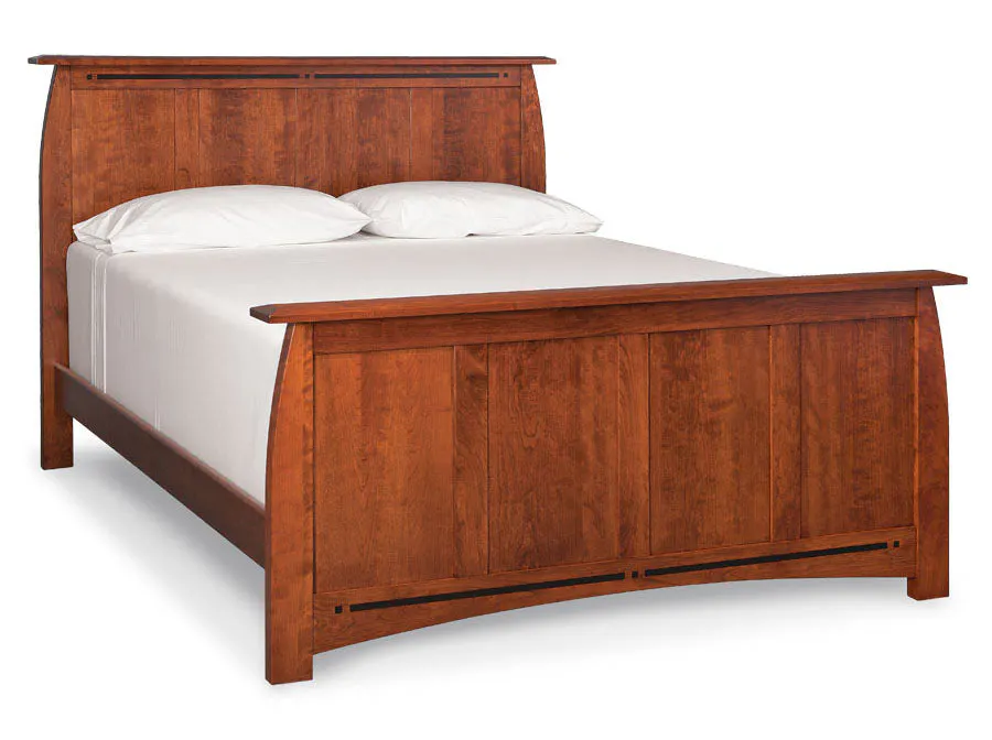 Simply Amish SBASP-05B4 Aspen Panel Full Bed with Inlay Simply Amish SBASP-05B4 Aspen Panel Full Bed with Inlay