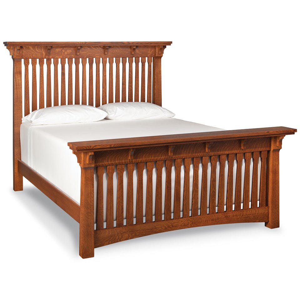 Simply Amish SBRYN-08B5 Ryan Twin Slat Bed