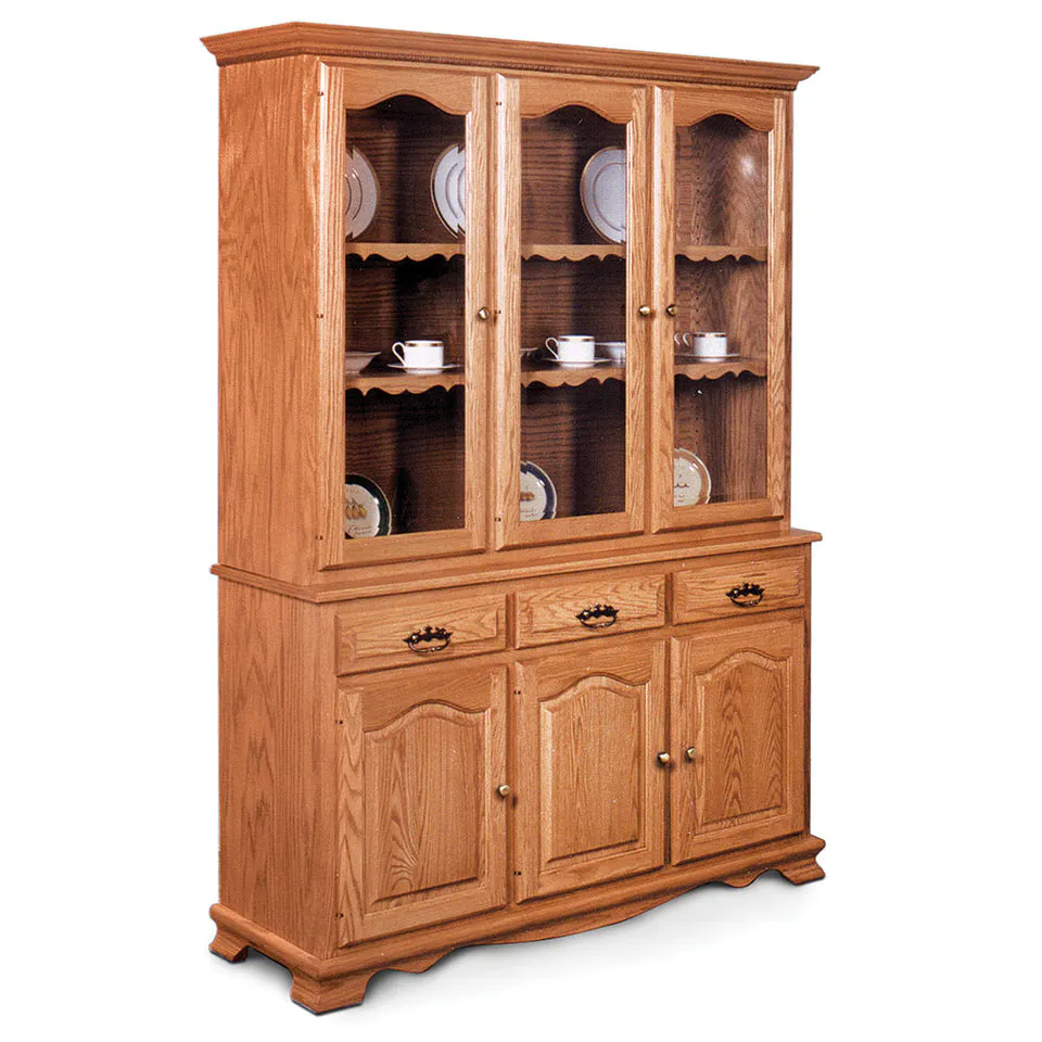 Simply Amish ESCLA-K06/ESCLA-C03B Classic Closed Hutch, 63.5″