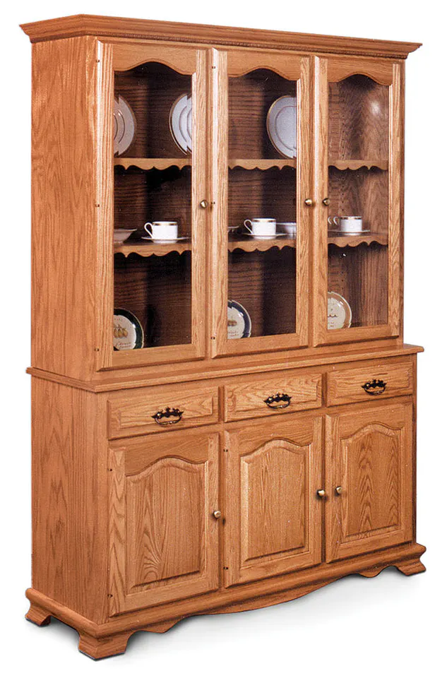 Simply Amish ESCLA-K06/ESCLA-A03B Classic Closed Hutch, 63.5" Simply Amish ESCLA-K06/ESCLA-A03B Classic Closed Hutch, 63.5"