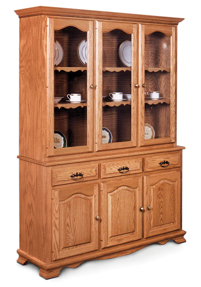 Simply Amish ESCLA-K06/ESCLA-A03B Classic Closed Hutch, 63.5" Simply Amish ESCLA-K06/ESCLA-A03B Classic Closed Hutch, 63.5"