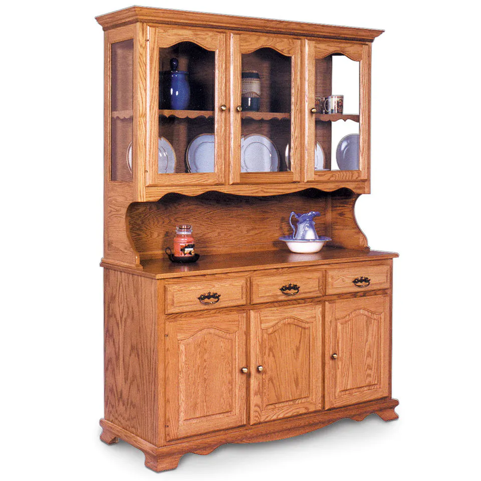 Simply Amish ESCLA-K07/ESCLA-C03B Classic Open Hutch, 63.5″