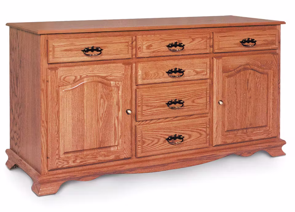 Simply Amish ESCLA-A03B Classic Hutch Base, 61.5" Simply Amish ESCLA-A03B Classic Hutch Base, 61.5"