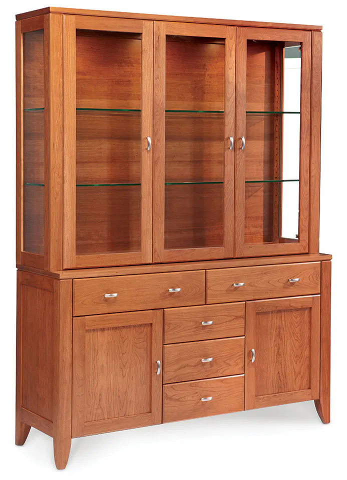 Simply Amish ESJUS-K02/ESJUS-A03E Justine Closed Hutch, Large Seat Height Simply Amish ESJUS-K02/ESJUS-A03E Justine Closed Hutch, Large Seat Height