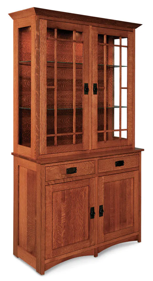 Simply Amish ESPMS-J13/ESPMS-C02B Prairie Mission Closed Hutch, 42" Simply Amish ESPMS-J13/ESPMS-C02B Prairie Mission Closed Hutch, 42"